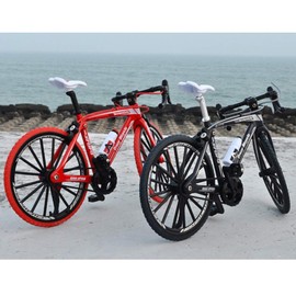 morytrade Bicycle Toy Road Bike Model Diecast Car Road Racer 6+ (Red)