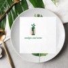 Geloar Funny Golf Cocktail Napkins (Wedges And Wine & Fore