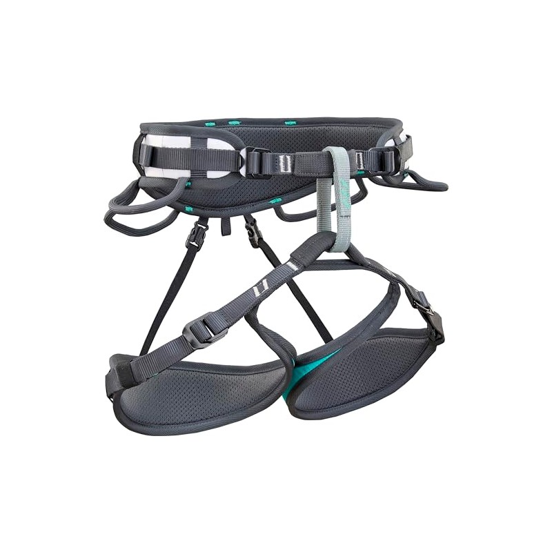 Climbing Technology Ascent Climbing Harness Blue Marine Silver M/L
