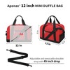 Small Gym Bag Carry On Bag - 12 inch Mini