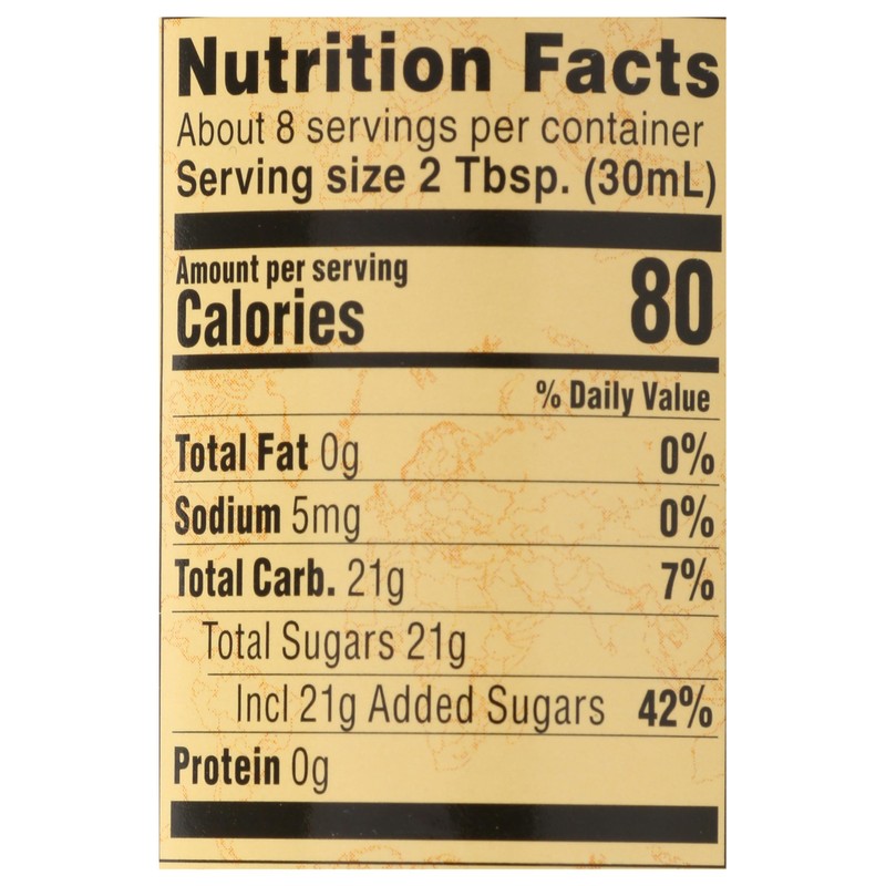 Reese Crème de Menthe Syrup - 8 Ounces (Pack of