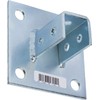 Morris Products 17454 Post Base Channel 4 Hole Square –