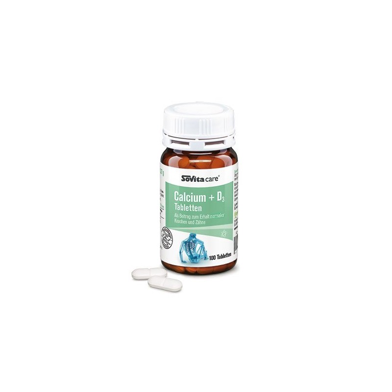 sovita Calcium + D3 Tablets, Contribute to the Maintenance of