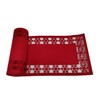 Shop4allsorts Snowflake Christmas Table Runner Red Felt Mat Xmas Dinner