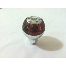 pilot pm-192r black billet  dark colors Aluminum Titanium Mesh RS-1 Ball Grip Gear Shifter Shift Knob Manual Transmission Stick