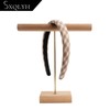 SXQLYH Headband Padded Checked Fabric Headband - Padded Women's Hair