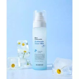 SKINFOOD 블루 캐모마일 히알루로닉 토너 미스트 100ml SKINFOOD Blue Chamomile Hyaluronic Toner Mist 100ml
