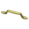 Brainerd P50122V-AB-C7 3-Inch Decorative Spoon Foot Cabinet Hardware Handle Pull