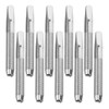 10pcs Silver Piano Tuning Pins Zinc Alloy String Pegs for Piano Maintenance and Adjustment
