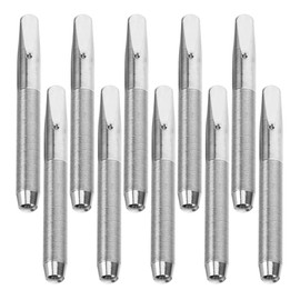 10pcs Silver Piano Tuning Pins Zinc Alloy String Pegs for Piano Maintenance and Adjustment