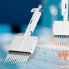 12-Channel 50-300μl L Adjustable Mechanical Pipette Vraiable Volume Manual Pipettor