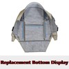 SecosAutoparts Driver Side Bottom Replacement Leather Seat Cover Tan Compatible