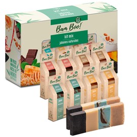 8 Pack Kit Mix de Jabones Artesanales Naturales 100 G Bam Boo! Lifestyle