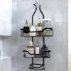 OrganiMax Shower Caddy Organizer – 3-Tier Shelves with Soap Holder