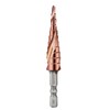 Xdealcozyxc M35 Cone Step Drill Bit for Metal, 6.3 mm