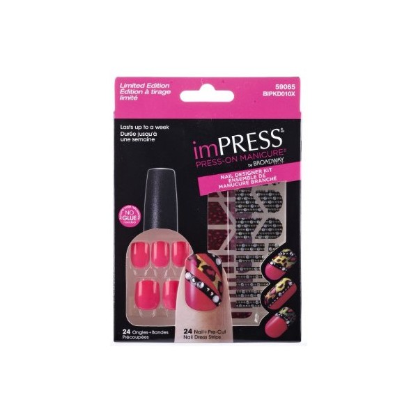 NEW Limited Edition imPRESS Nail Designer Kits by Broadway Nails - 59065