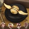Aring Golden Fidget Stainless Steel Gear Spinner Cube Fingertip Spinning