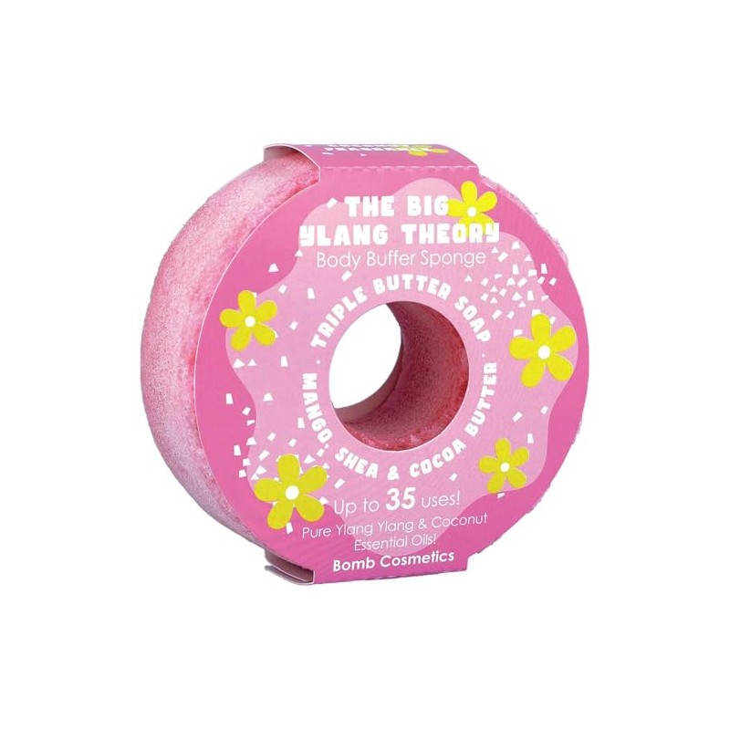 Bomb Cosmetics Body Buffer Soap Infused Sponge 2 in 1