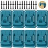 AXVRAV Pack of 8 Wall Mount Tool Holder for Makita