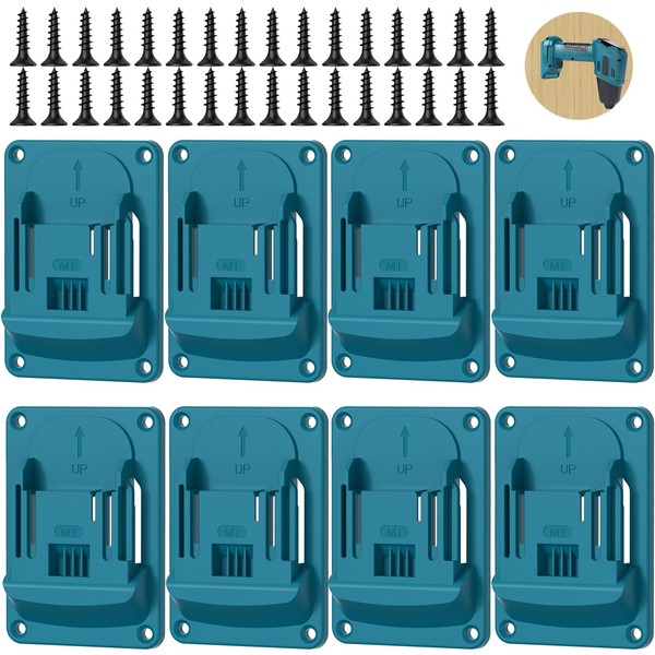 AXVRAV Pack of 8 Wall Mount Tool Holder for Makita