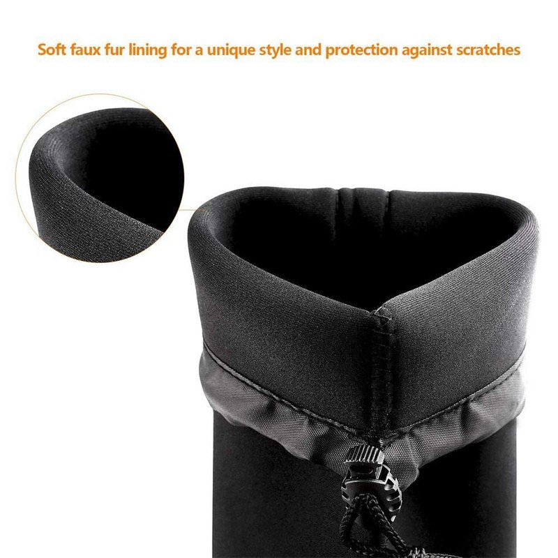 Peakloong 4PCS Camera Case Lens Pouch Set Lens Case Small