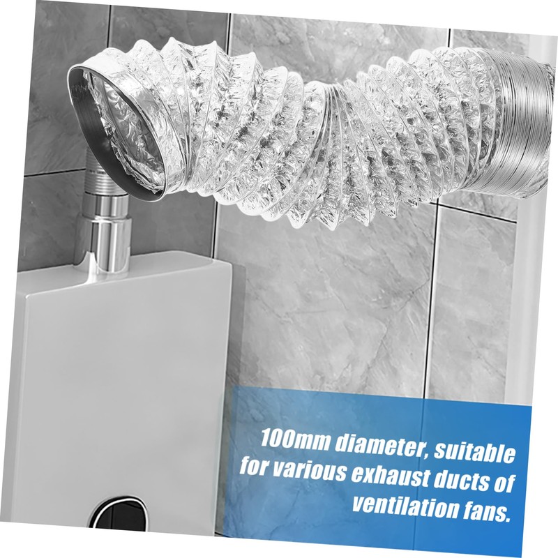 Gadpiparty Flexible Aluminum Foil Kitchen Vent Hose for Range Hood