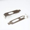 APUXON 120mm Low Profile Half Height Bracket HDMI + DVI