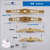 HEIGHTEN 4.7/3.6 inches (120/92 mm) Bait Reel Handle (No Knobs)