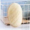 NOLITOY Body Exfoliating Loofah Natural Luffa Sponge Long Back Scrubber