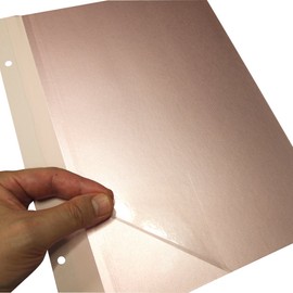 100年台紙 フリー替台紙 ビス式・A4サイズ ピンク [おもちゃ＆ホビー]