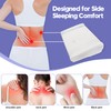 Shoulder Pressure Relief Pillow, Adjustable Height Memory Foam Shoulder Sleeper