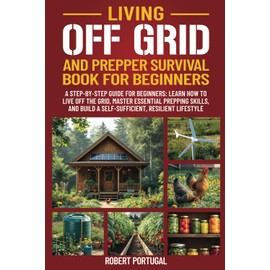 LIVING OFF GRID AND PREPPER SURVIVAL GUIDE FOR BEGINNERS: LEARN HOW TO LIVE OFF GRID, MASTER ESSENTIAL PREPPING SKILLS, & BUILD A SELF-SUFFICIENT, RESILIENT LIFESTYLE