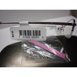 CHRISTIE BRINKLEY Eyeglass Frames C-302 in  PINK 52-18-135 With  Case New