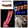 uxcell 50pcs 1.8mm LED Diode Lights, Orange Light DC 12V