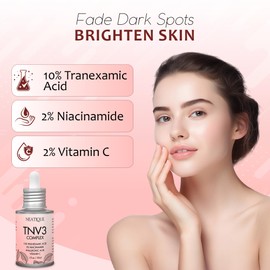 10% Tranexamic Acid, 2% Niacinamide, 2% Vitamin C – Neatique TNV3 Complex Facial Serum for Glass Skin, Even Tone & Smooth Appearance