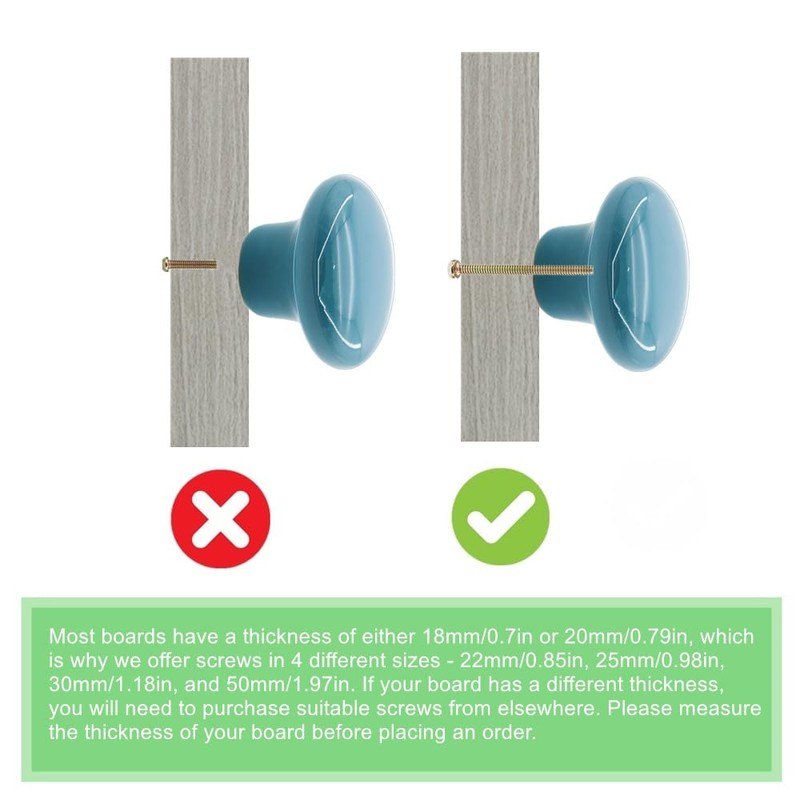 10 Pack Ceramic Cabinet Knobs Vintage Round Drawer Cupboard Dresser