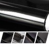 DIYAH 3D High Gloss Black Carbon Fiber Vinyl 24" x
