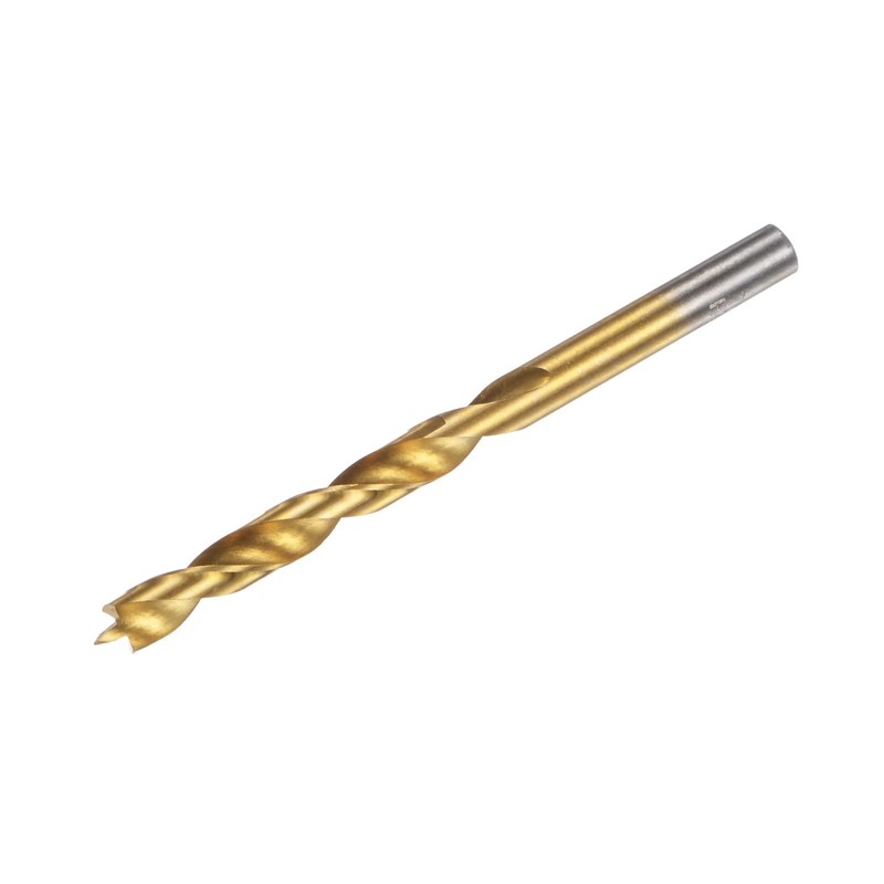 HARFINGTON Brad Point Drill Bit 7.5mm(19/64") Dia Straight Round Shank