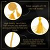 GRADFTY Double Gold Graduation Honor Cords for Graduation 2025, National