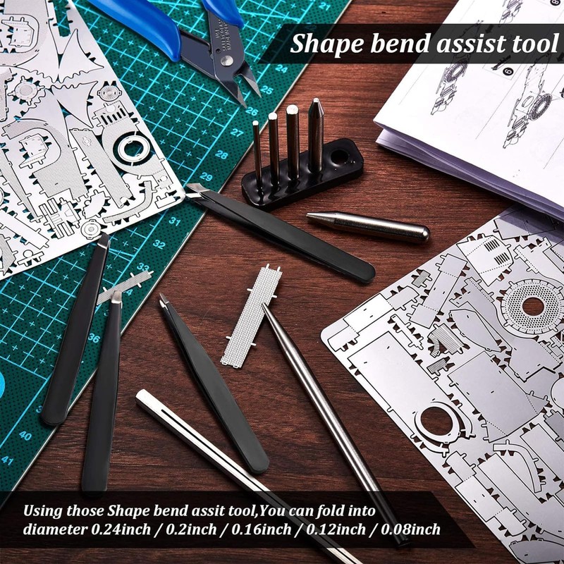 Feishiong 10 Metal DIY Model Kit Tool, Metal DIY Model