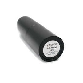 Pure Ziva Rich Mauve Deep Dark Pink Red Lipstick Color Moisturizing Paraben Free, No Animal Testing & Cruelty Free Lip Makeup Color