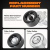 Serpentine Belt Tensioner and Idler Pulley Kit - Compatible with