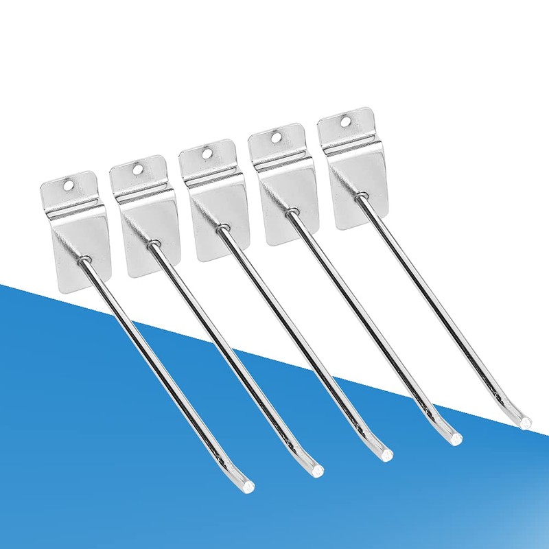 Wall Panel Hook, 15cm Carrier Shop 25pcs Hook Wall Shelf