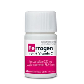 Ferrogen Iron + Vitamin C Modified Release 90 Tablets