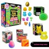 Golden Easter Egg Hunt Bundle Squishy Toys Set Assorted Textures