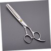 TOVINANNA Stainless Steel Hair Scissors 0.6 Inches Smooth Cut Ergonomic