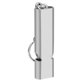 Tsuinz 1-10Pack 120db Loud Emergency Survival  Whistle Camping Hiking Keychain Outdoor - Silver, 10 Pcs