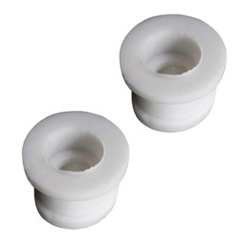 Bawkars 2 PCS Shifter Cable Bushing Kit, Automatic Transmission Shift Linkage Bushing, DG9Z-7K340-A Gear Shift Cable End Connector Lever Fix & Replacement for Ford Edge Endura 2013-2018 (White)