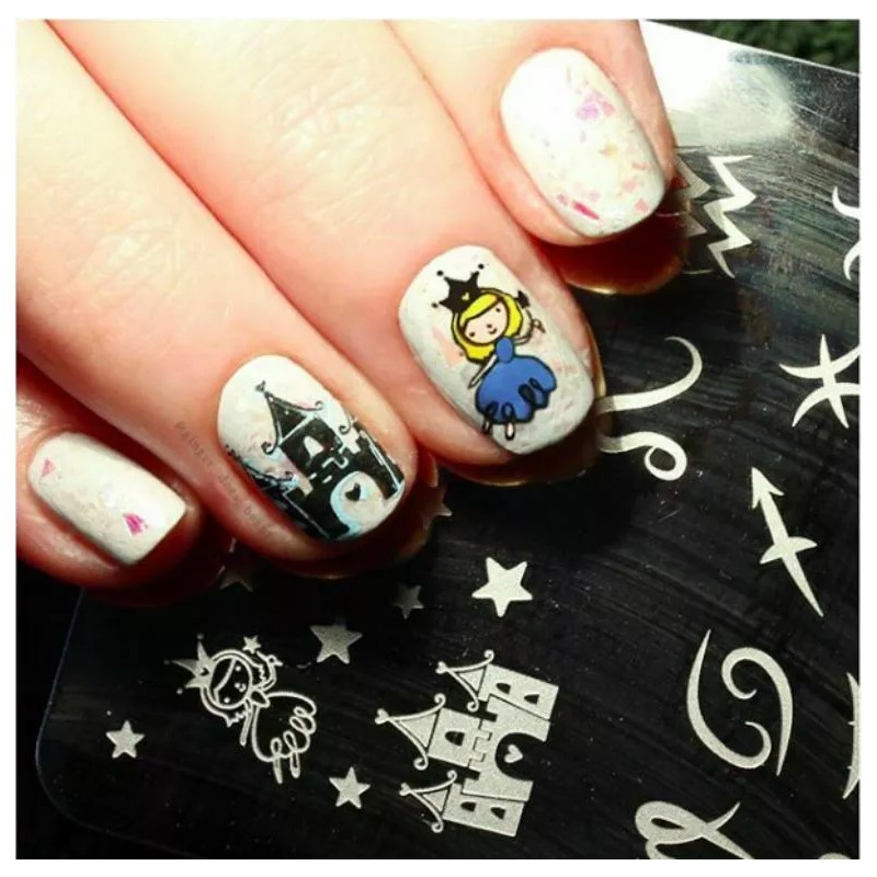 Born Pretty Nail Art Stamping Zodiac Design DIY Manicure Template