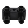 AC Compressor Fitting 90° Turn Angle 6061‑T6 Billet Aluminum Alloy